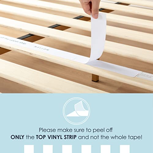 Mellow Naturalista Classic 12 Inch Solid Wood Platform Bed – Full Size, Easy Assembly, No Box Spring Needed Mellow