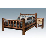 Montana Woodworks Glacier Country Collection 2-Drawer Nightstand/End Table Montana Woodworks