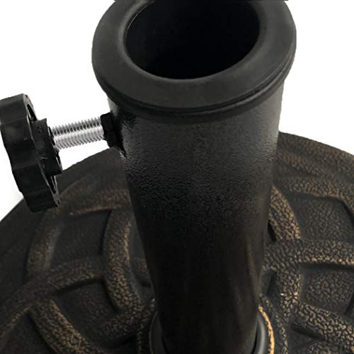 BACKYARD EXPRESSIONS PATIO · HOME · GARDEN 911554 21 Pound Umbrella Base, Bronze BACKYARD EXPRESSIONS PATIO · HOME · GARDEN