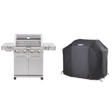 Monument Grills 35633 Propane Grill with Grill Cover Bundle (2 Items) Monument Grills