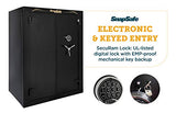 SnapSafe Super Titan XL Double Door Modular Gun Safe, Model 75014 - Secure Heavy Duty Safe Ideal as a Firearm Safe, Gun Vault, Home Safe for Valuables - Gun Safe with Electronic Lock, Fire Protection SnapSafe