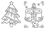 My Busy Christmas Coloring Book (My Busy Coloring) WoodArtSupply