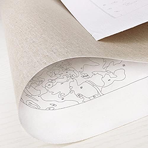 ABEUTY DIY Paint by Numbers for Adults Beginner, Yellow Car Street 16x20 inches Fun DIY Adult Arts and Crafts Kits (No Frame) ABEUTY