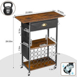 Craft Organizers and Storage Cart: Craft Room Cart for Organizing Cutting Accessories and Machine, Vinyl Roll Storage and Organization Holder, Heat Press Stand Table with Wheels Lyuwanxian