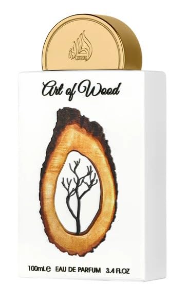 Lattafa Pride Art of Wood for Unisex Eau de Parfum Spray, 3.4 Ounce / 100 Ml