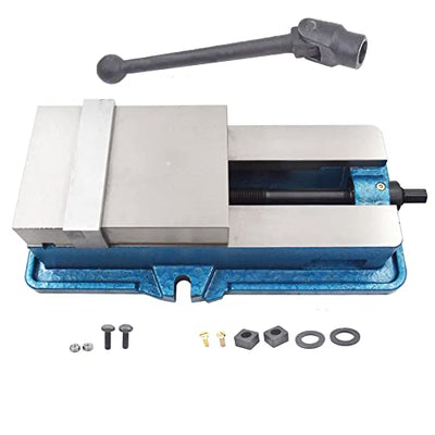 marddpair Bench Clamp Vise 3 Inch Accuracy Mill Vise without Base Fit for Milling Shaping and Drilling Machines