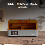 Ortur R2 10W Laser Engraver Enclosed Laser Cutter and Engraver Machine Smart Camera Positioning Batch Engraving Wood & Metal Ortur
