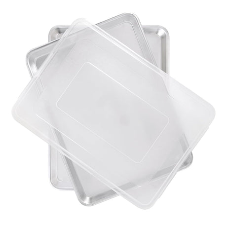 Nordic Ware Naturals Two Half Sheets with Lid Set, 3-Pieces Nordic Ware