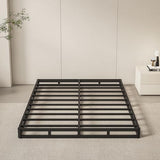 Oykomuc Box Spring Queen Size Bed Base, 5 Inch Low Profile, 3000 LBS Heavy Duty Metal Mattress Foundation with Fabric Cover, Easy Assembly, Quiet Noise Free, Non Slip Oykomuc