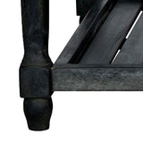 SAFAVIEH Outdoor Collection Oakley Dark Slate Grey Coffee Table SAFAVIEH