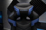 RESPAWN 110 Ergonomic Gaming Chair with Footrest Recliner - Racing Style High Back PC Computer Desk Office Chair - 360 Swivel, Adjustable Lumbar Support, Headrest Pillow, Padded Armrests - 2021 Blue RESPAWN