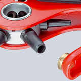 KNIPEX - 90 70 220 Tools - Revolving Punch Pliers (9070220), Red Knipex Tools LP