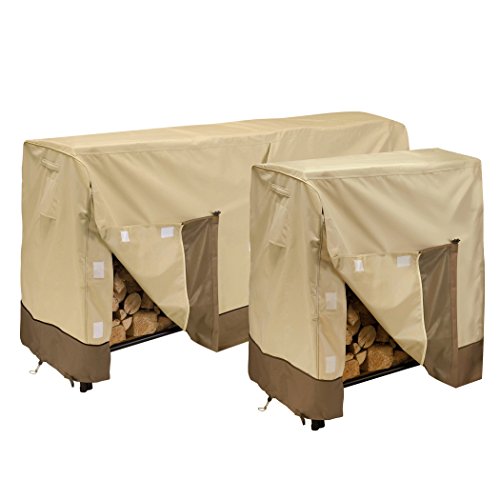 Classic Accessories Veranda Water-Resistant 8 Foot Log Rack Cover, Patio Furniture Covers Classic Accessories