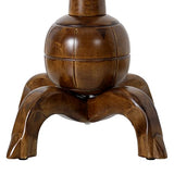 Coat Rack Freestanding Wood Tree Rack with 8 Hooks, Creative Design Tree Branch-look, Coat Tree Clothes Hanger Stand with Stable Sphere Base for Entryway, Hallway, Bedroom - Load 160lbs (Walnut Brown) Bekrvio