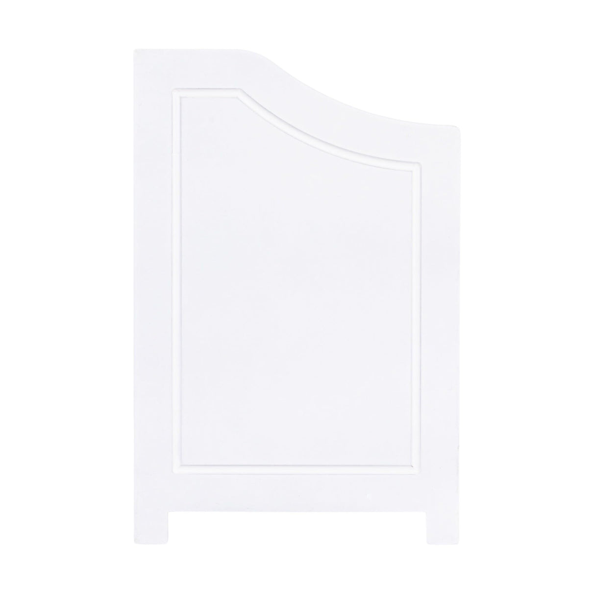 Household Essentials Single Load Hamper Cabinet Seat, White Household Essentials