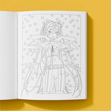 The Modern Manga Coloring Book: Pop Manga and Anime-Inspired Coloring Book for Teens and Adults WoodArtSupply