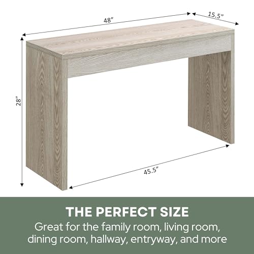 Northfield Entryway Hall Console Table/Desk Convenience Concepts