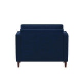 Lifestyle Solutions Lexington Armchair, Navy Blue LifeStyle Solutions