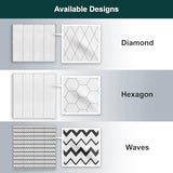 CHICOLOGY Sliding Door Blinds, Blinds for Sliding Glass Doors, Sliding Glass Door Blinds, Vertical Blinds for Patio Doors, Room Divider, Hexagon, W:46-86 x H: 0-96 inch CHICOLOGY