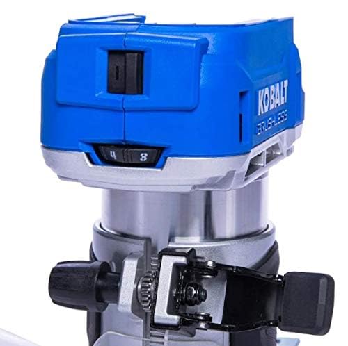 Kobalt 24V MAX 1/4-in Variable Speed Brushless Fixed Cordless Router (Bare Tool Only) Kobalt