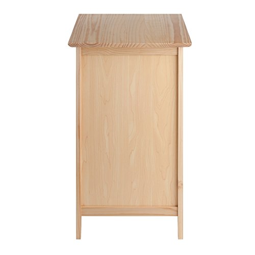 Winsome Wood Henry Accent Table, Natural, FURNITURE - WoodArtSupply