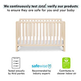 Carter's by DaVinci Colby 4-in-1 Low-Profile Convertible Crib in Washed Natural, Greenguard Gold Certified Carter's by DaVinci