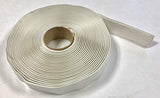 White Butyl Tape 1/8 inch x 1 inch x 30 feet for RV/Mobile Home (Single Roll)1 Elite Warehouse