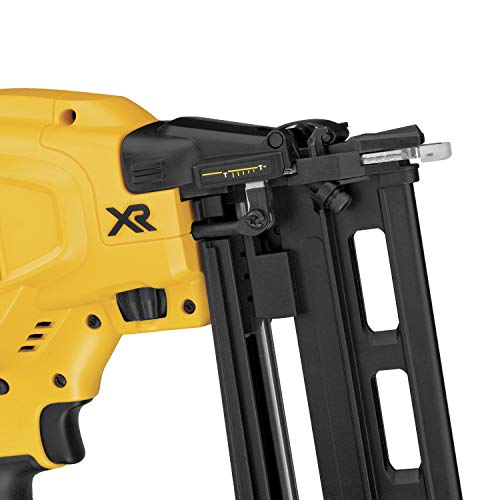 DEWALT 20V MAX* XR Finish Nailer, Straight, 16GA (DCN662B) - WoodArtSupply