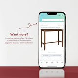 Linon Distresed 36 inch Height Pub Claridge Table, Distressed Brown Counter Linon