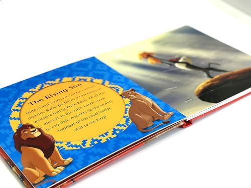 Disney Lion King My First Puzzle Book - Jigsaw Puzzles for kids, 10-page board book, 5 puzzles to enjoy