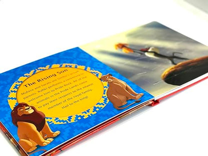 Disney Lion King My First Puzzle Book - Jigsaw Puzzles for kids, 10-page board book, 5 puzzles to enjoy