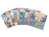 Origami Paper 200 sheets Hiroshige Prints 6 3/4" (17 cm): High-Quality Double Sided Origami Sheets With 12 Different Woodblock Prints (Instructions for 6 Projects Included) Tuttle Publishing