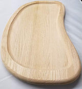 Solid Grooved Red Oak High Chair Tray Wood Antique Vintage Baby Toddler Infant seat Antique Hardware & More