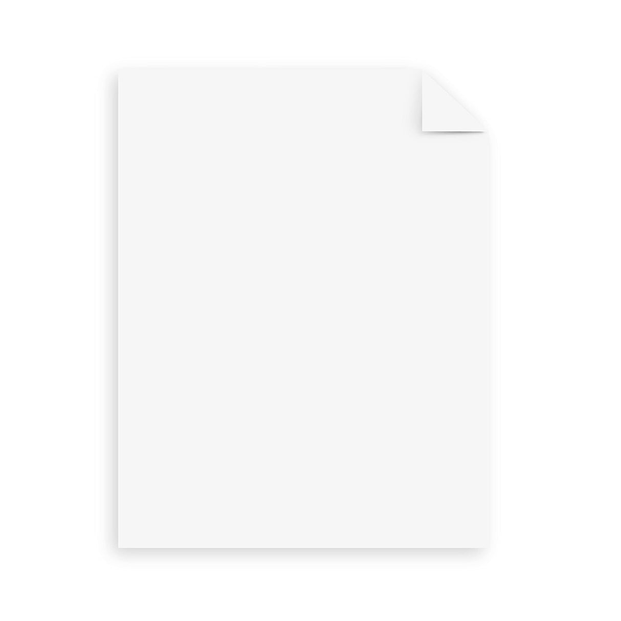Astrobrights® Printer & Copy Paper, 8.5" x 11", 28lb/105gsm, 97 Brightness, White, 5 reams of 300 sheets per ream, 1,500 sheets per carton (91738-01) Astrobrights