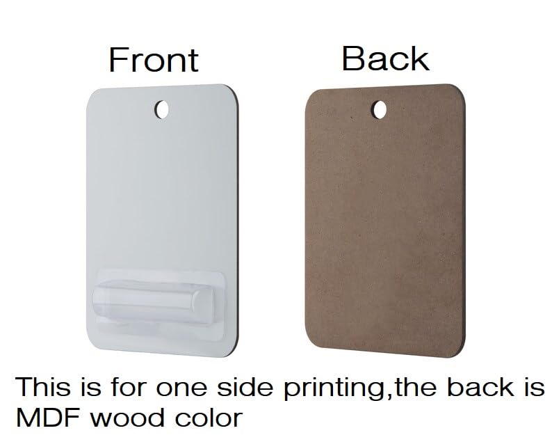 Sublimation Money Card Blanks Father's Day Money Gift Card Holder with Lip Balm Pouches,Lipstick Pouches with Adhesive,Printable MDF Hard Board for DIY Crafts Making for Birthdays Graduation (3PCS) RF REENFAYA