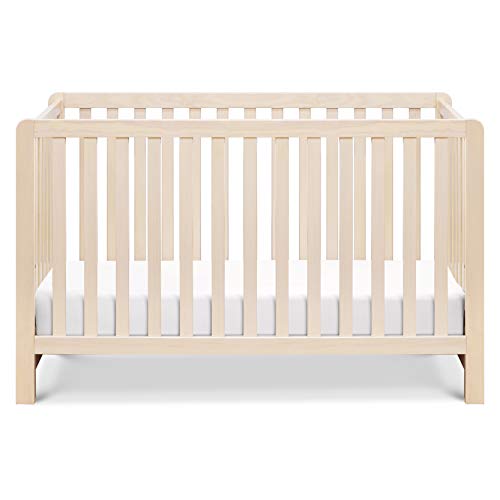 Carter's by DaVinci Colby 4-in-1 Low-Profile Convertible Crib in Washed Natural, Greenguard Gold Certified - WoodArtSupply