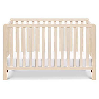 Carter's by DaVinci Colby 4-in-1 Low-Profile Convertible Crib in Washed Natural, Greenguard Gold Certified - WoodArtSupply