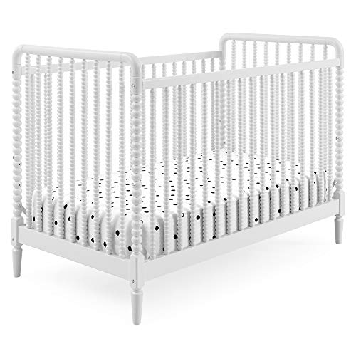 Delta Children Saint 4-in-1 Convertible Crib - Greenguard Gold Certified, Bianca White