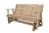 Kilmer Creek 5 Foot Natural Cedar Porch Glider, Amish Crafted Kilmer Creek