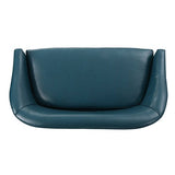 Christopher Knight Home Justine Leather Loveseat, Teal Christopher Knight Home