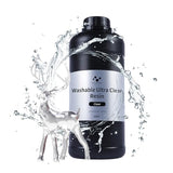 NOVA3D Ultra Clear Water Washable 3D Printer Resin High Precision 405nm LCD UV Fast Curing 3D Printing Resin for LCD DLP Resin 3D Printers, Resist Yellowing ＆ Low Odor (Ultra Clear, 1kg) NOVA3D