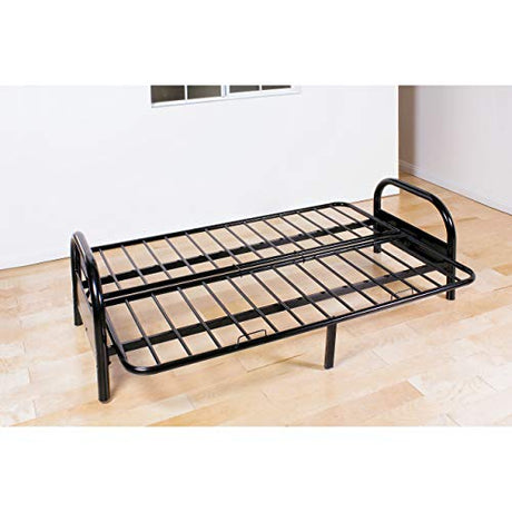 Adjustable Frame for Futon Black Metal Modern Contemporary Solid Unknown