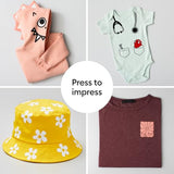 Cricut EasyPress Mini™ LT - Blue - Mini Heat Press for Pressing Shoes, Baby Clothes, T-Shirts, & More - Easy to Use with a Single Setting - Precision Tip - Compact & Portable Mini Iron Cricut