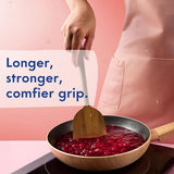 Ziruma 7-Piece Wooden Spoons for Cooking, Non Toxic Cooking Utensils Glue & Formaldehyde-Free, Comfort-Grip Acacia Wood Utensils, Non Scratch Wooden Utensil Set - Wooden Cooking Utensils Ziruma