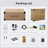 Cloudray 60W MOPA Fiber Laser Engraver, Color Marking, Metal Engraving with 2 F-Theta Lenses, 110x110mm, Laser Engraving Machine, 60,000mW, Class 2, Model CLM60F Cloudray