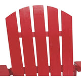 Leigh Country Red Adirondack Chair for Patio, Deck or Yard Leigh Country