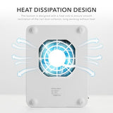 Aokitec Nail Dust Collector with Reusable Filters, Powerful Nail Vacuum Fan with Disposable Filter Cotton Dual-use Electric Dust Collection Machine Aokitec