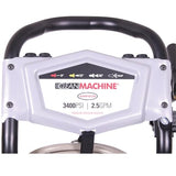 SIMPSON Cleaning CM61083 Clean Machine 3400 PSI Gas Pressure Washer, 2.5 GPM, CRX Engine, Includes Spray Gun and Wand, 4 QC Nozzle Tips, 5/16-in. x 25-ft. MorFlex Hose, 49-State SIMPSON