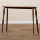 Baxton Studio Wendy Mid-Century Modern Walnut Finished Wood Console Table Baxton Studio