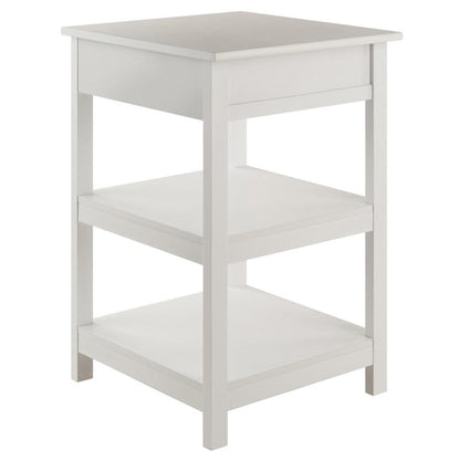 Winsome Delta Printer Stand White Home Office 20.87x20.24x30.71 - WoodArtSupply